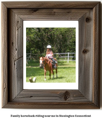 family horseback riding near me in Stonington, Connecticut